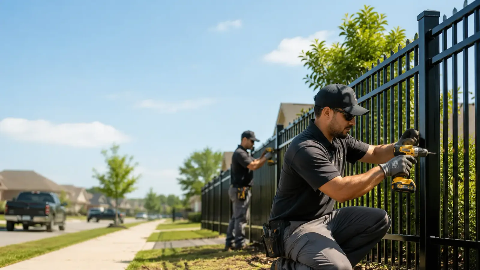 Metal Fence Installation in Freeport, PA
